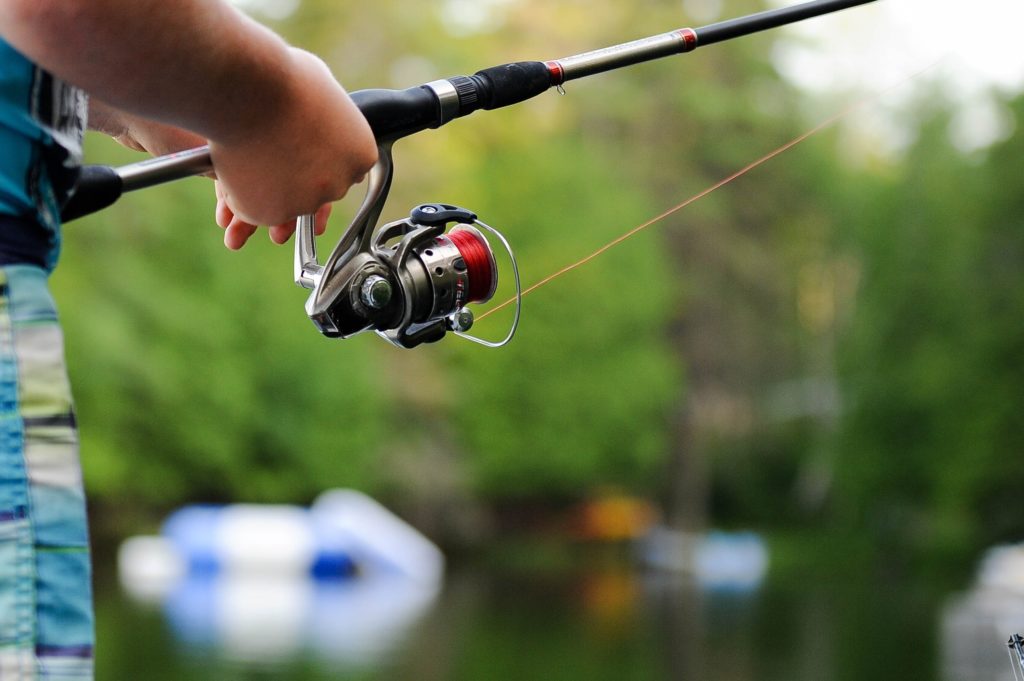 Matthew Davies Image of Boy with Fishing Rod